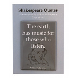 MAGNET SHAKESPEARE THE EARTH